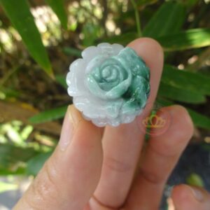 Hoa mẫu đơn ngọc Jadeite A
