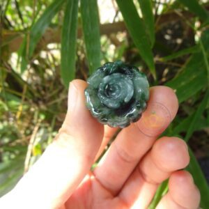 Hoa mẫu đơn ngọc Jadeite A