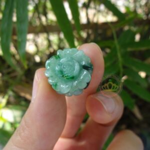 Hoa mẫu đơn ngọc Jadeite A