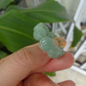 Nhẫn Kim Tiền Ngọc Jadeite A