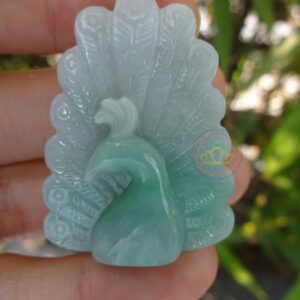 Mặt dây chuyền Khổng Tước Ngọc Jadeite A