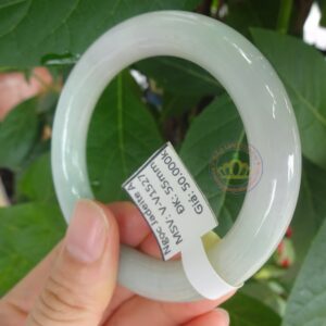 Vòng ngọc Jadeite A- Ni55