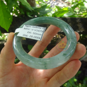 Vòng ngọc Jadeite A -Ni50