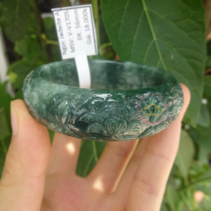 Vòng ngọc Jadeite A -Ni56