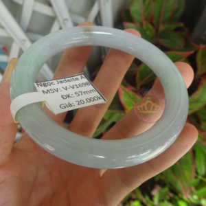 Vòng ngọc Jadeite A -Ni57