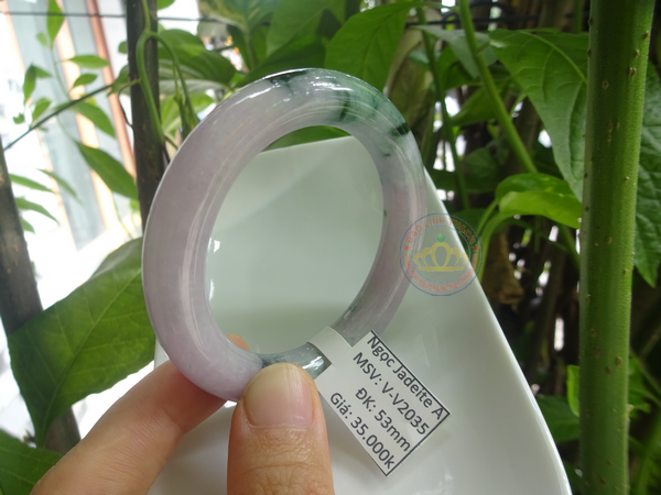 Vòng ngọc Jadeite A – Ni 53